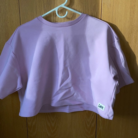 Light purple crop sweater - Picture 1 of 2